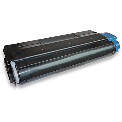 Compatible OKI Black Toner Cartridge (6,000 Pages)