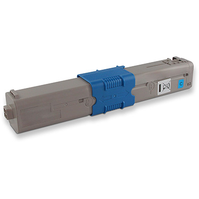 Compatible OKI Cyan Toner Cartridge (2,000 Pages)