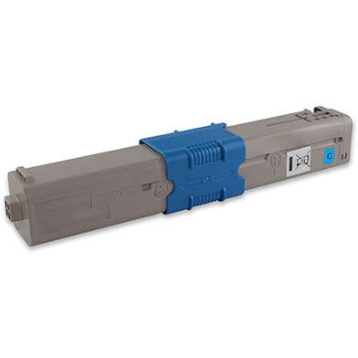 Compatible OKI Cyan Toner Cartridge (1,500 Pages)