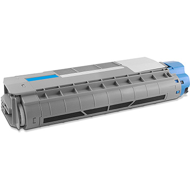 Printerland 46861307PL Compatible OKI High Capacity Cyan Toner Cartridge (10,000 Pages)