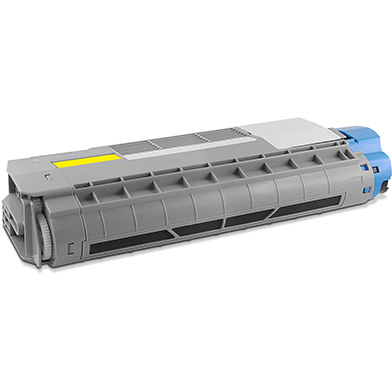 Printerland 46861305PL Compatible OKI High Capacity Yellow Toner Cartridge (10,000 Pages)