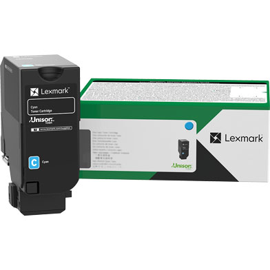 Lexmark 81C2XC0 High Capacity Cyan Return Programme Toner Cartridge (16,200 Pages)