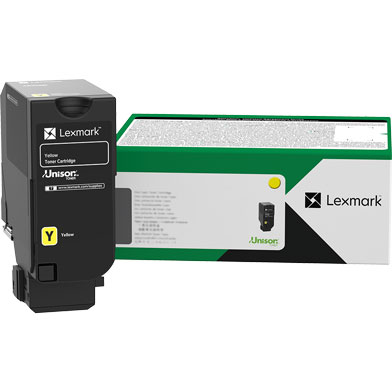 Lexmark 71C2HY0 High Capacity Yellow Return Programme Toner Cartridge (10,500 Pages)