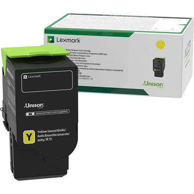 Lexmark 78C2XY0 Yellow Extra High Yield Return Programme Toner Cartridge (5,000 Pages)