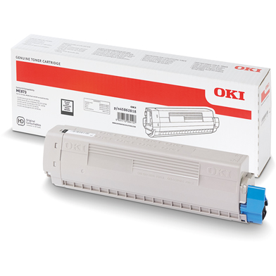OKI 45862818 High Capacity Black Toner Cartridge (15,000 Pages)
