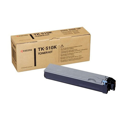 Kyocera TK-510K TK-510K Black Toner Cartridge (8,000 Pages)