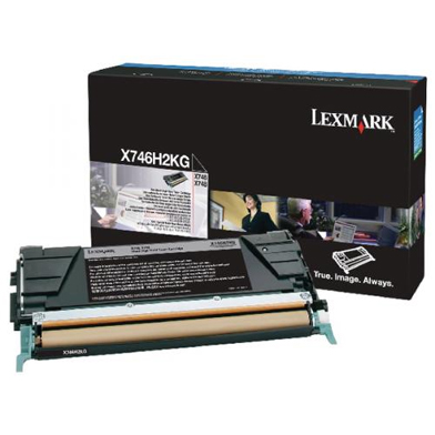 Lexmark X746H2KG High Capacity Black Toner Cartridge (12,000 Pages)