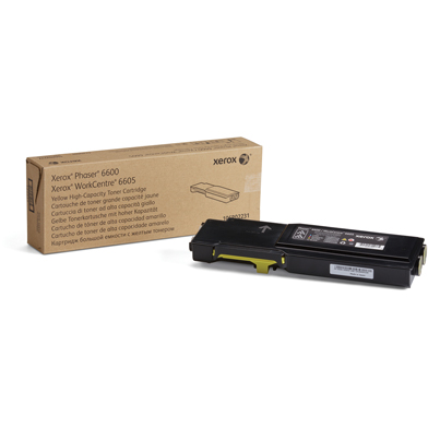 Xerox 106R02231 High Capacity Yellow Toner Cartridge (6,000 Pages)