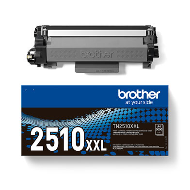 Brother TN2510XXL TN-2510XXL Super High Capacity Black Toner Cartridge (5,000 Pages)