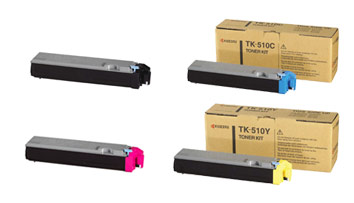 Kyocera TK-510 Toner Value Pack 8k (CMYK) 