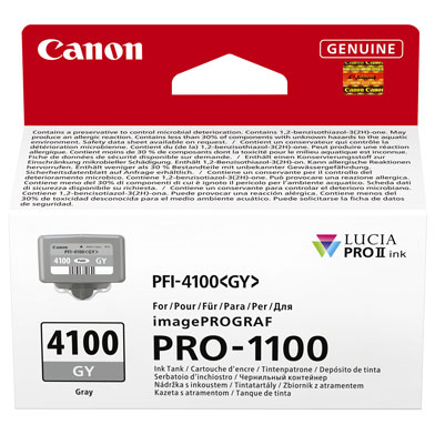 Canon 6783C001 PFI-4100GY Grey Ink Cartridge (80ml)