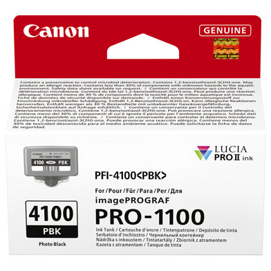 Canon 6777C001 PFI-4100PBK Photo Black Ink Cartridge (80ml)