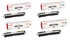 Canon 729 Toner Rainbow Pack CMY (1,000 Pages) + Black (1,200 Pages)