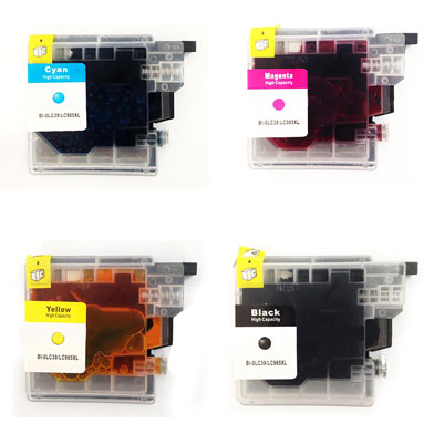 Printerland  Compatible Brother Ink Cartridge Multipack CMY (260 Pages) K (300 Pages)