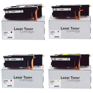 Printerland  Compatible Dell 593-111 Toner Value Pack CMY (1,000 Pages) K (1,250 Pages)