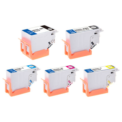 Compatible Epson 202XL Ink Multipack CMY (650 Pages) K (550 Pages) Photo Black (800 Pages) 