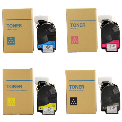 Printerland KONTNP79VALPL Compatible Konica Minolta TNP-79 Toner Cartridge Value Pack CMY (9,000 Pages) K (13,000 Pages)