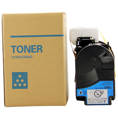 Printerland AAJW452PL Compatible Konica Minolta TNP-80C Cyan Toner Cartridge (9,000 Pages)