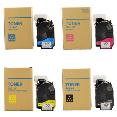 Printerland  Compatible Konica Minolta TN-310 Toner Cartridge Value Pack CMYK (11,500 Pages)