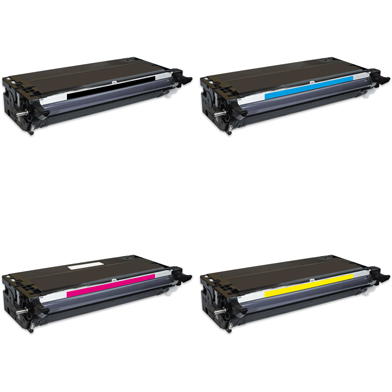 Printerland  Compatible Dell 593-1016 Standard Capacity Toner Pack CMY (4,000 Pages) K (5,000 Pages)