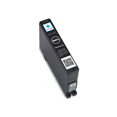 Dell 592-11813 Series 31 Extra High Capacity Cyan Ink Cartridge (700 Pages)