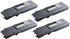 Dell 593-1112 Extra Hi-Cap Toner Rainbow Pack CMY (9K) + Black (11K)