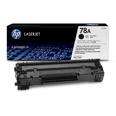 HP CE278A 78A Black Toner Cartridge (2,100 Pages)