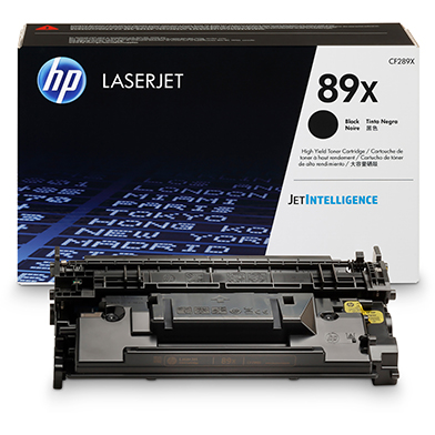 HP CF289X 89X High Yield Black Toner Cartridge (10,000 Pages)