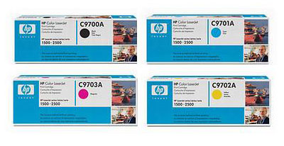 HP 121A Toner Rainbow Pack CMY (4,000 Pages) K (5,000 Pages)
