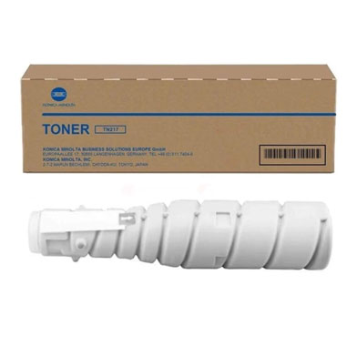 Konica Minolta TN-217 Black Toner Cartridge (17,500 Pages)