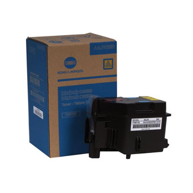 Konica Minolta AAJW250 TNP-79Y Yellow Toner Cartridge (9,000 Pages)