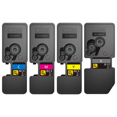 Kyocera  TK-5480 Toner Cartridge Value Pack CMYK (1,250 Pages)