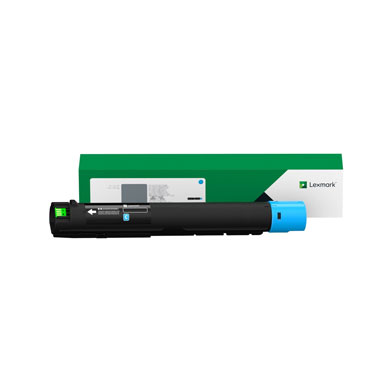 Lexmark 24B7519 Cyan Toner Cartridge (14,500 Pages)