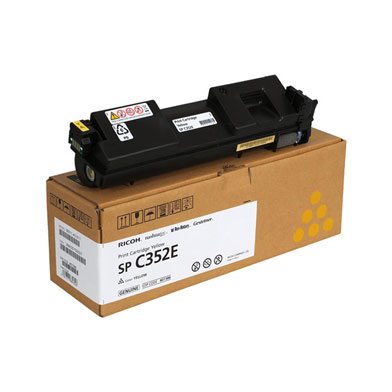 Ricoh 407386 Yellow Toner Cartridge (6,000 Pages)