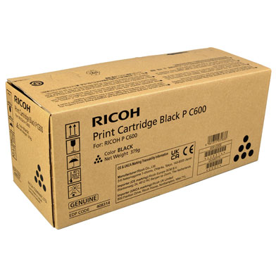 Ricoh 408314 Black Toner Cartridge (17,000 Pages)