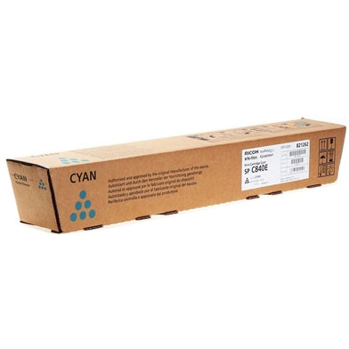 Ricoh 821262 Cyan Toner Cartridge (22,500 Pages)