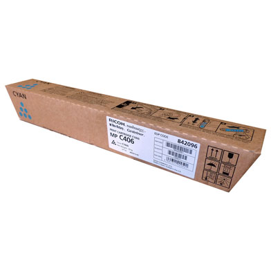 Ricoh 842096 Cyan Toner Cartridge (6,000 Pages)