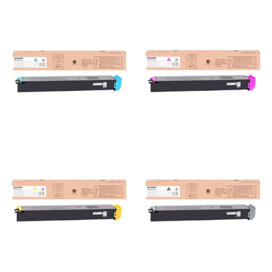 Sharp  MX-36GT Toner Cartridge Value Pack CMY (15,000 Pages) K (24,000 Pages)