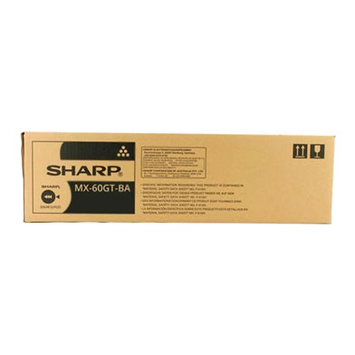 Sharp MX60GTBA MX-60GTBA Black Toner Cartridge (40,000 Pages)