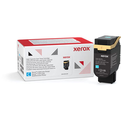 Xerox 006R04828 Cyan High Capacity Toner Cartridge (5,500 Pages)