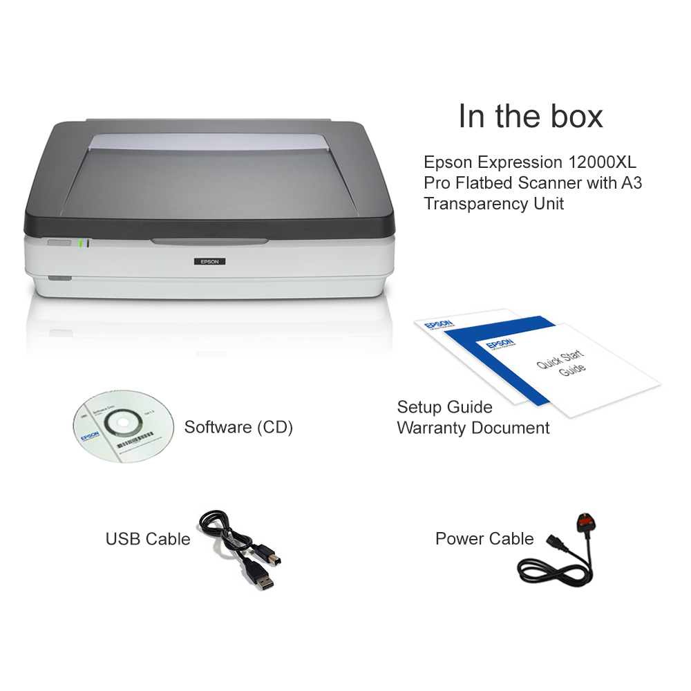Epson A3 Transparency Unit for Expression 12000XL Scanner
