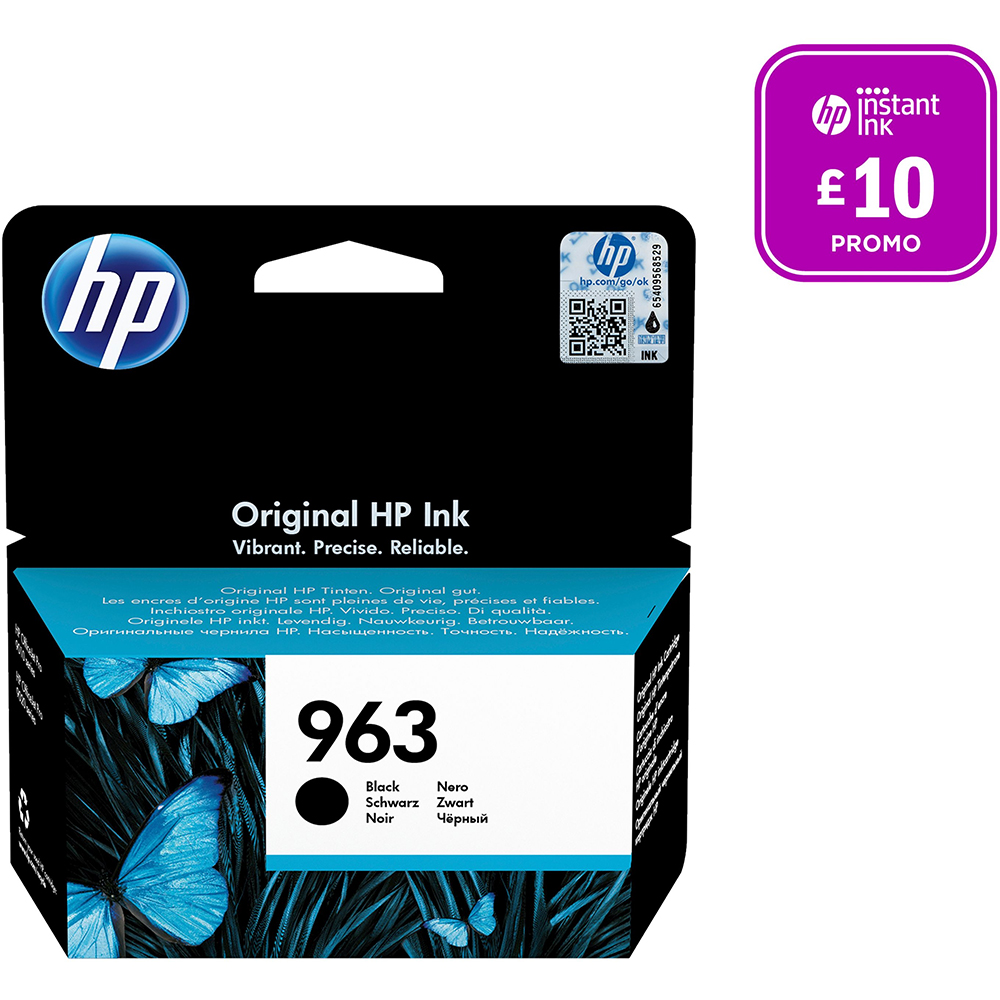 Cartridge HP 963 XL [Hewlett Packard (HP) OfficeJet Pro 9012] Brand:  ORIGINAL Original number: HP 3JA27AE / HP 963 XL Colour: cyan Capacity:  1,600 copies