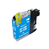 Compatible Brother LC-125XL Hi-Cap Cyan Ink Cartridge (1,200 Pages)