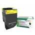 Lexmark Yellow Return Programme Toner Cartridge (3,500 pages)