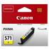 Canon CLI-571Y Yellow Ink Cartridge (161 Pages)