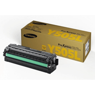Samsung CLT-Y505L Yellow Toner Cartridge (3,500 Pages)