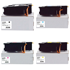 Compatible Dell 593-110H Hi-Cap Toner Rainbow Pack CMY (1.4K Pages) K (2K Pages)