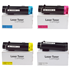 Compatible Dell 593-BBR Toner Cartridge Value Pack CMYK (1,200 Pages)