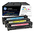 HP 312A Tri-Pack Toner Cartridges CMY (2,700 Pages)