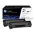 HP 85A Dual Pack Black Toner Cartridge (2 x 1.6K Pages)